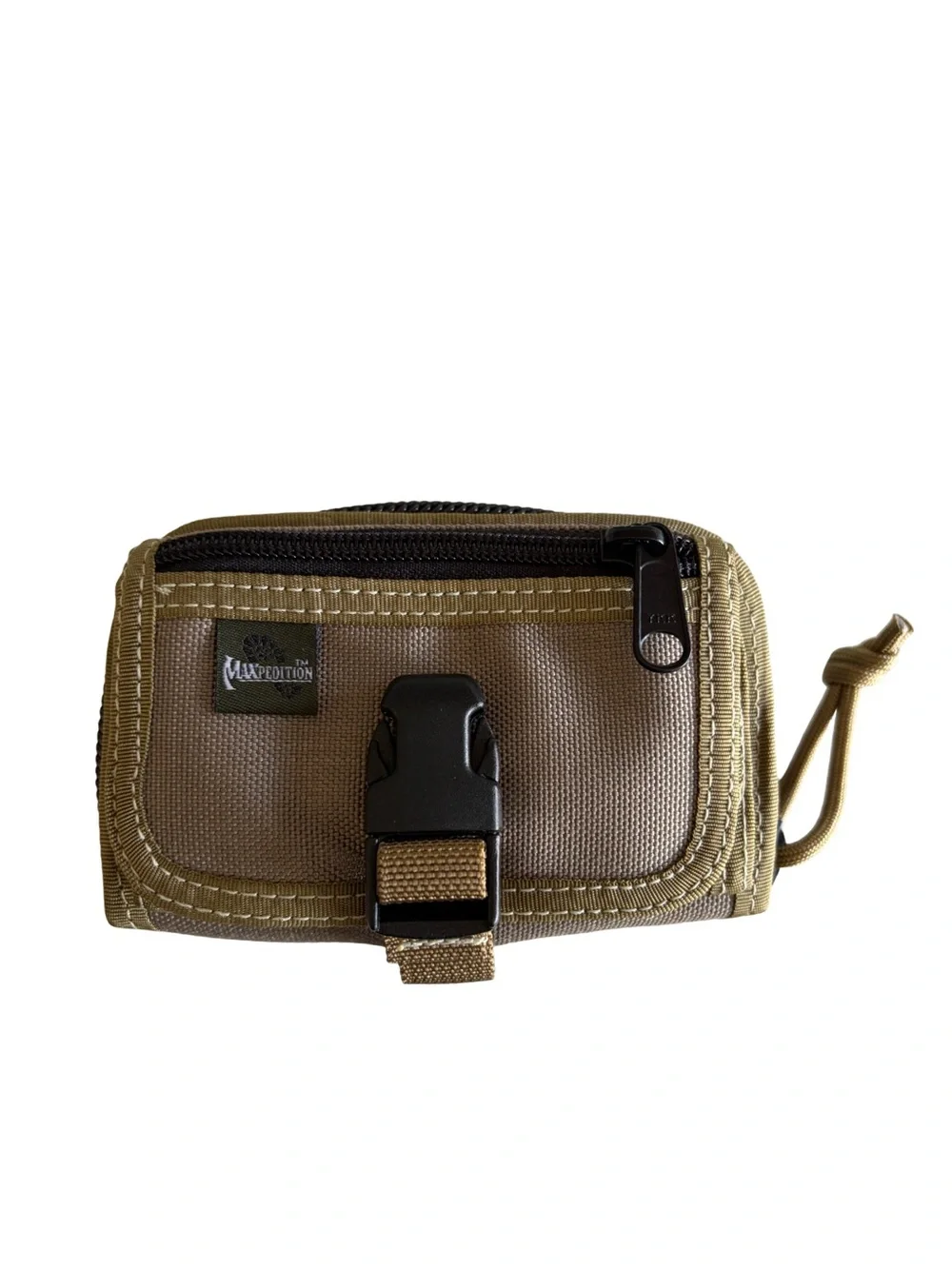 Maxpedition Tactical EDC Utility Pouch Belt Organizer Wallet Coyote Tan